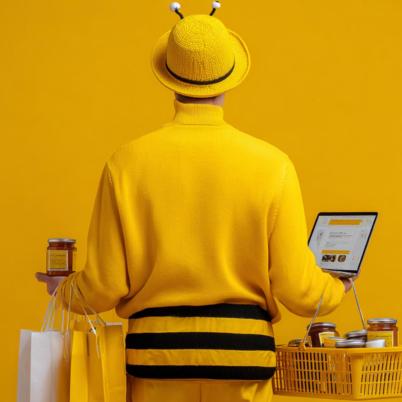 Unsuccessfully farming bees