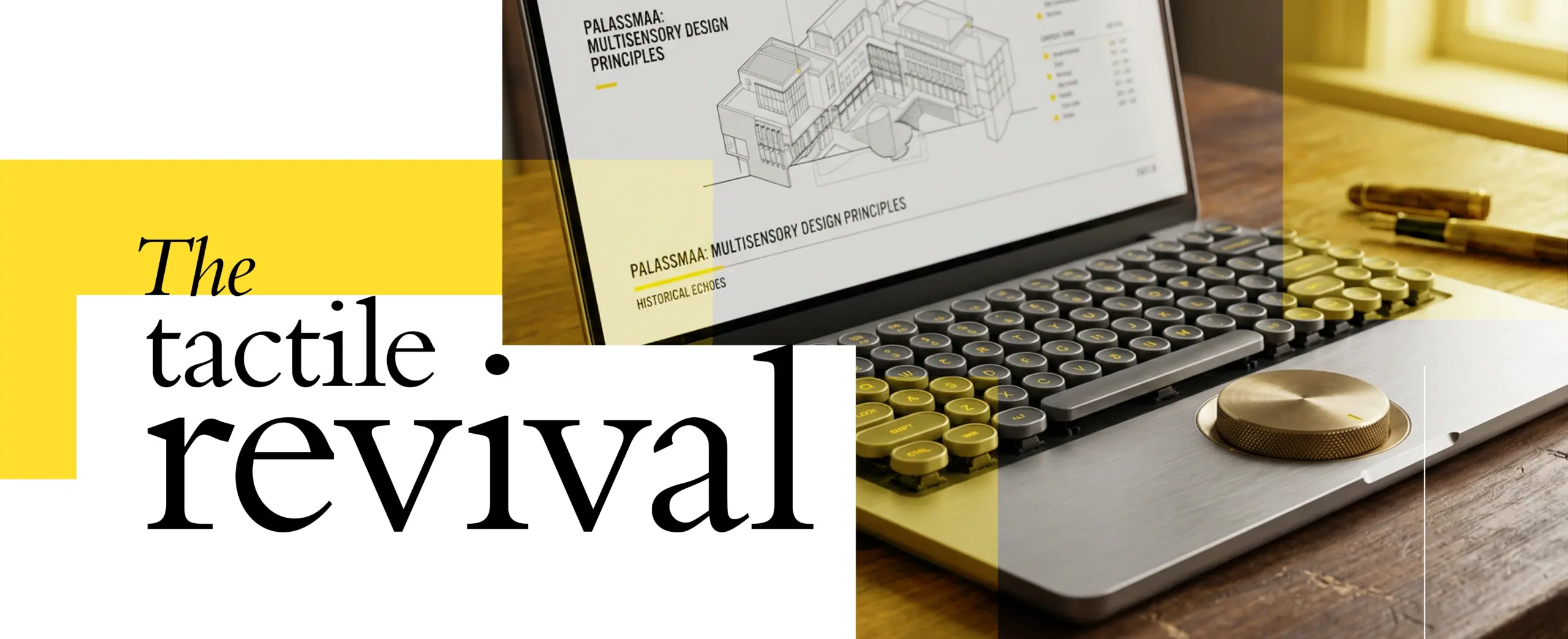 The tactile revival